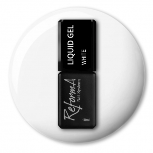 Liquid Builder Gel ReformA - White, 10ml