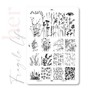 Stamping Plate Fragile Life- HER