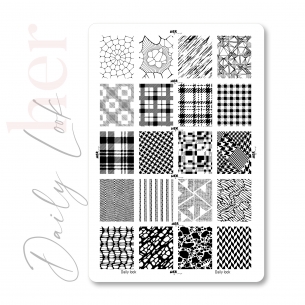 Stamping Plate Daily Look - HER