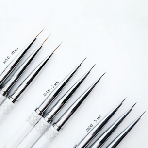 Linear brush №00- 5mm,Trendy Nails 2