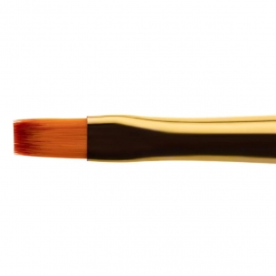 White Pearl SQUARE GEL BRUSH N°6 -Trendy Nails