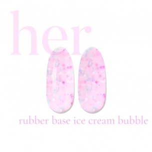 Rubber Base VANILLA ICE CREAM, 12ml - HER