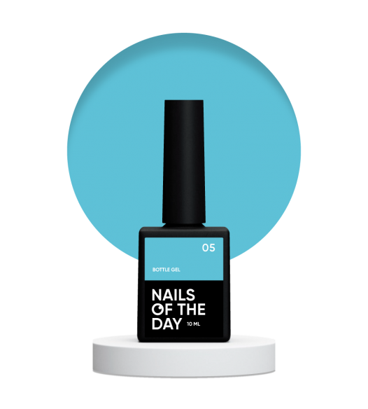 NAILSOFTHEDAY Bottle gel 05 – super strong gel (blue sky ), 10 ml