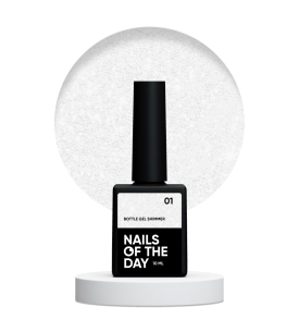NAILSOFTHEDAY Bottle gel shimmer 01 – super strong milk...