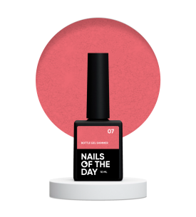 NAILSOFTHEDAY Bottle gel shimmer 07 - ultra strong coral...