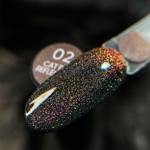NAILSOFTHENIGHT Cat eye Reflective 02 - cat eye gel... 2