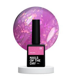 NAILSOFTHEDAY Potal base 23 – fuchsia base with... 2