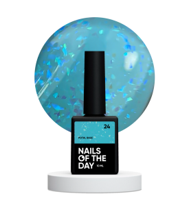 NAILSOFTHEDAY Potal base 24 - azure/bright blue base with... 2