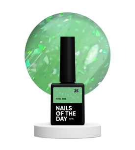 NAILSOFTHEDAY Potal base 25 – lime/lime base with stylish... 2