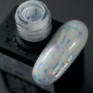 NAILSOFTHEDAY Potal base 27 – gentle milky base with neon...