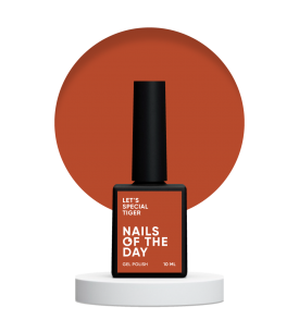 NAILSOFTHEDAY Let's special Tiger — carrot gel polish for...