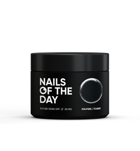NAILSOFTHEDAY Polygel clear, 30ml