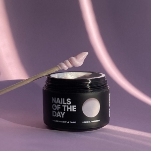 NAILSOFTHEDAY Polygel shimmer 02 — Polygel soft pink with... 2