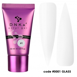 DNKA Acryl Gel - 0001 Glass (Tube), 30g