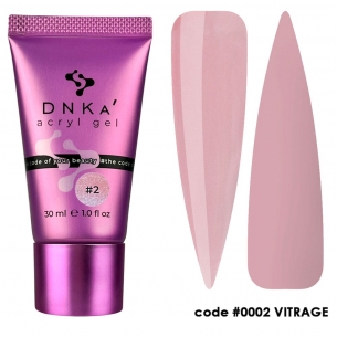 DNKA Acryl Gel - 0002 Vitrage (tube) , 30g