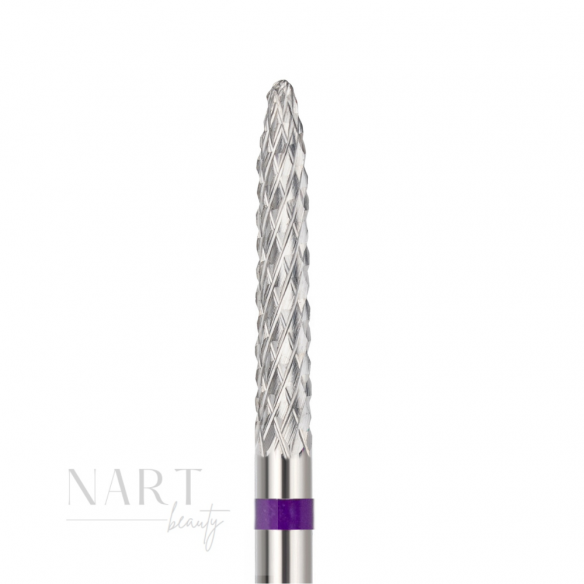 Carbide Nail Drill Bit, Under Nail Cleaner, Purple, C152314