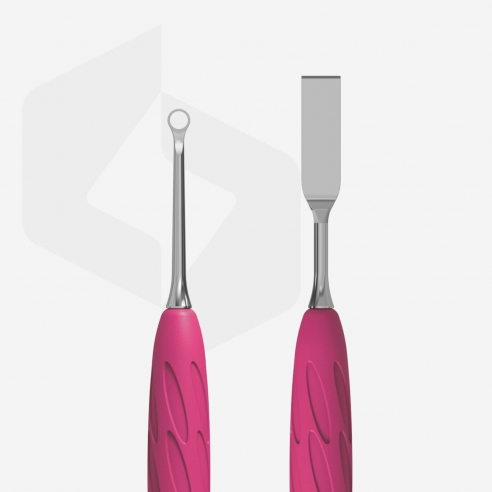 Manicure pusher with silicone handle “Gummy”...