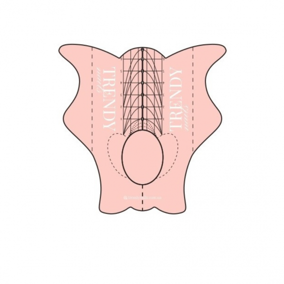 Forms-templates for nails modelling (500 pieces)-Trendy Nails