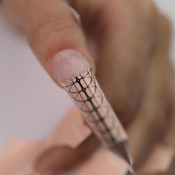 Forms-templates for nails modelling (50 pieces)-Trendy Nails