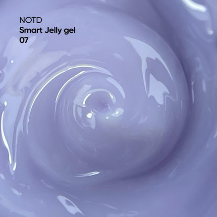 NAILSOFTHEDAY Smart Jelly gel 07 — light purple building gel jelly for nails, 15 gm