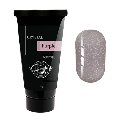 Acrygel Crystal Purple 15 g - Trendy Nails