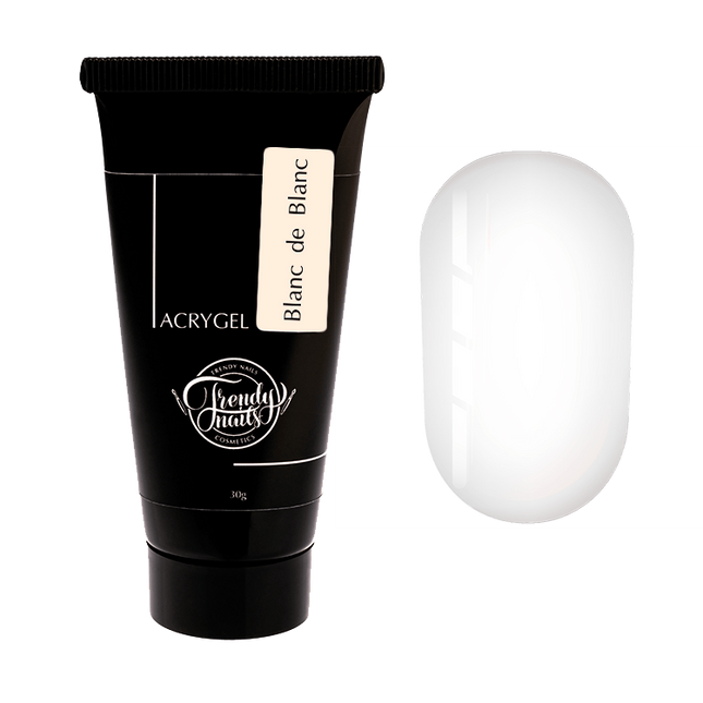 Acrygel Blanc du Blanc 30 g - Trendy Nails