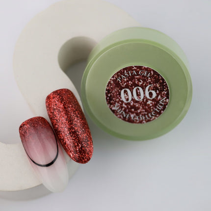 Gel Paste Shine Red 006
