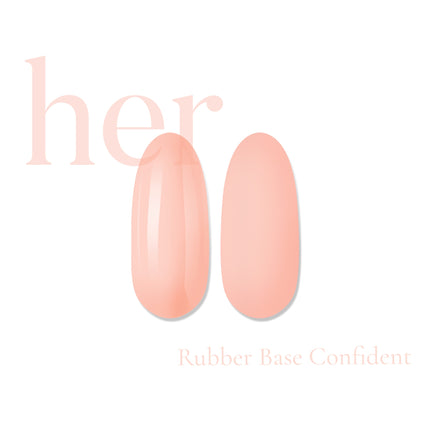 Rubber Base CONFIDENT| HEMA FREE & ACID FREE - Her