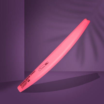 Crescent beveled plastic base for nail file EXPERT 40 -SPBE-40