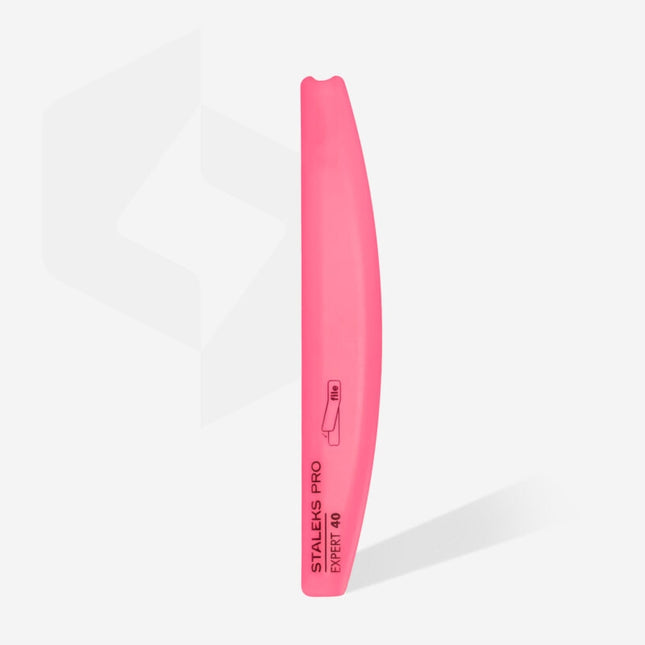 Crescent beveled plastic base for nail file EXPERT 40 -SPBE-40