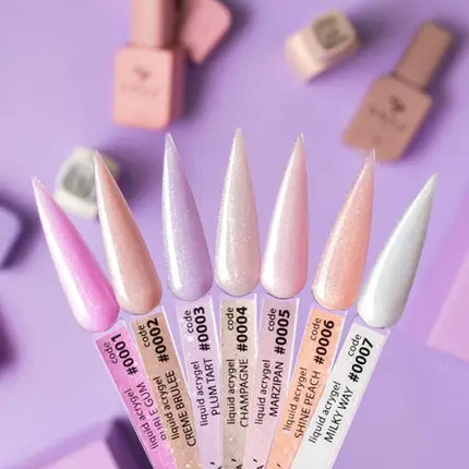 DNKA Liquid Acrygel Creme Brulee 0002, 12ml