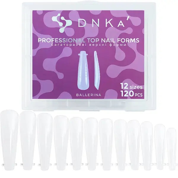 DNKA Top Nail Forms Ballerina - 120pcs