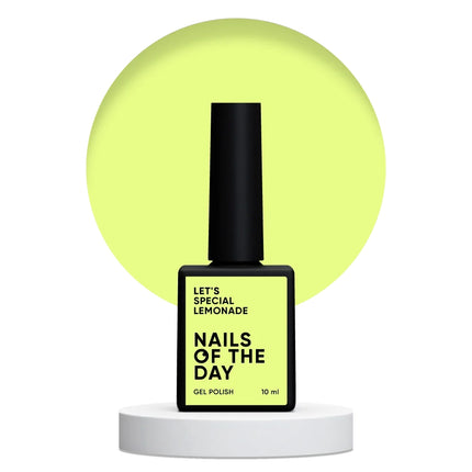 NAILSOFTHEDAY Let's special Lemonade — lemon pastel gel nail polish,10ml