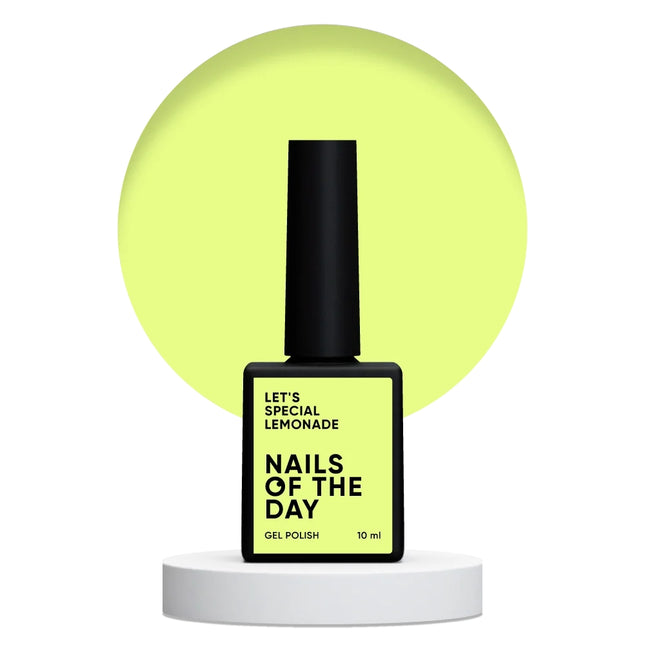 NAILSOFTHEDAY Let's special Lemonade — lemon pastel gel nail polish,10ml
