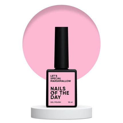 NAILSOFTHEDAY Let's special Marshmallow —  light pink gel nail polish,10ml