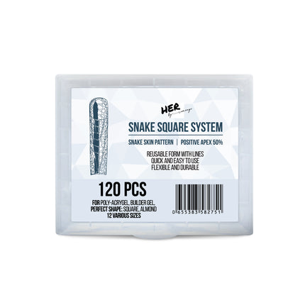 Smart Dual Forms Snake Square System 120pcs, HER