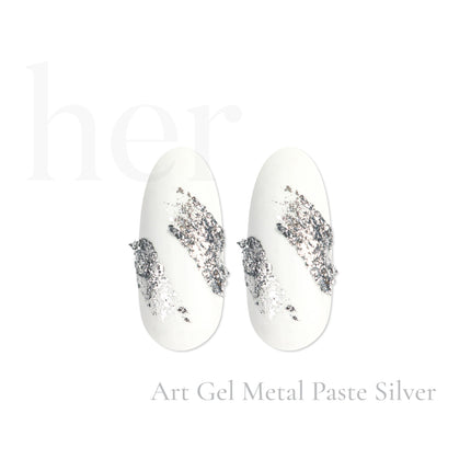 HER Metal Art Gel Paste Silver, 5g