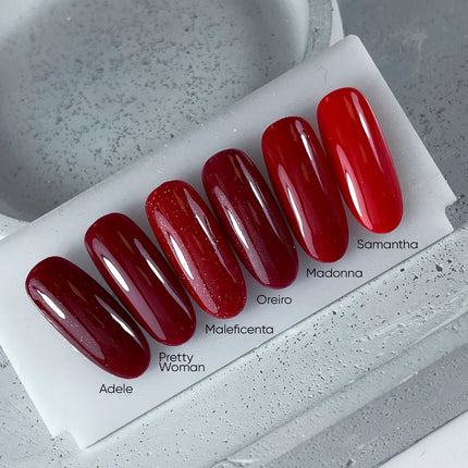 NAILSOFTHEDAY Let's special Pretty Woman, raspberry gel nail polish covering one layer, 10 ml