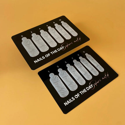 NAILSOFTHEDAY Wild Safari Zebra, silicone form, 12pcs/pack