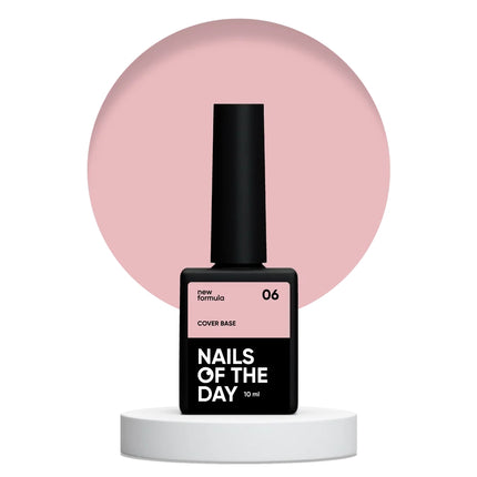 Nailsoftheday Cover base 06, 10ml NEW Formula