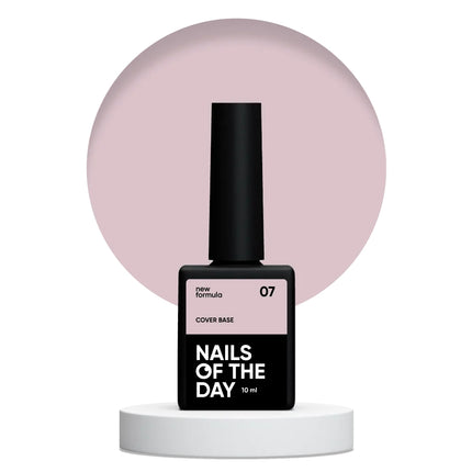 Nailsoftheday Cover base 07, 10ml NEW Formula