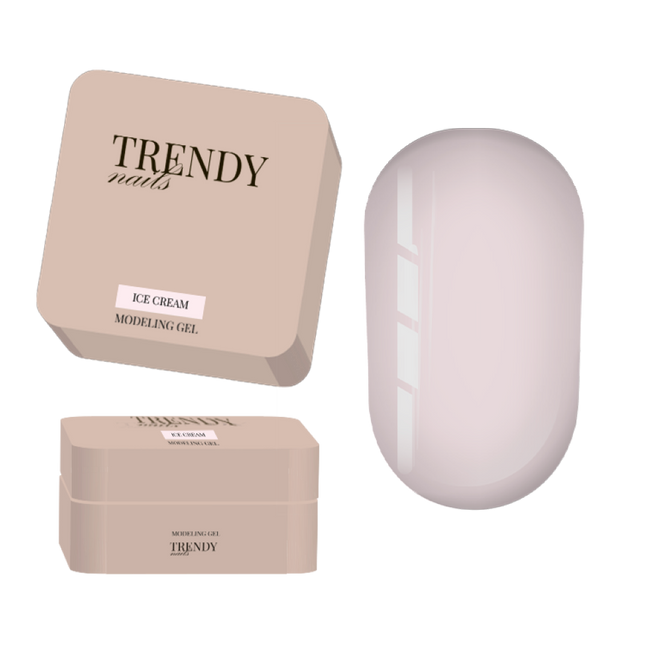 Modeling Gel , Ice Cream 50 ml - Trendy Nails