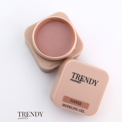 Modeling Gel , Toffee 50ml - Trendy Nails