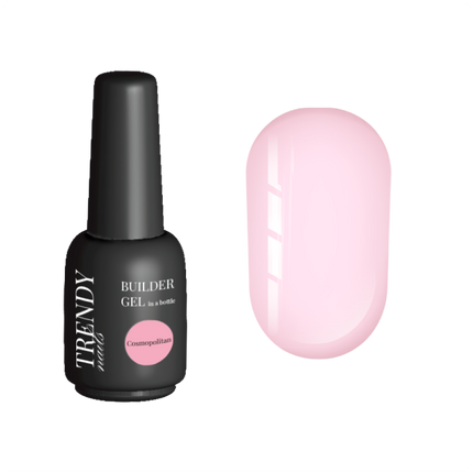 Trendy Nails Builder Gel in a bottle Cosmopolitan, 15 ml