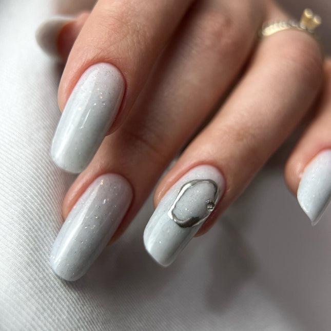 Mimona Builder Gel - Reflective White, 30 g