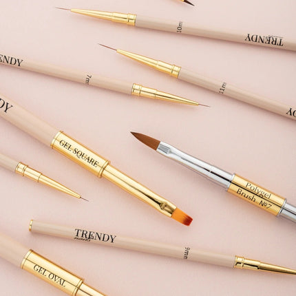 PURE ART LINEAR BRUSH 7MM- Trendy Nails