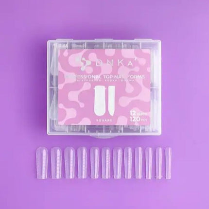 DNKA Top Nail Forms Square - 120pcs