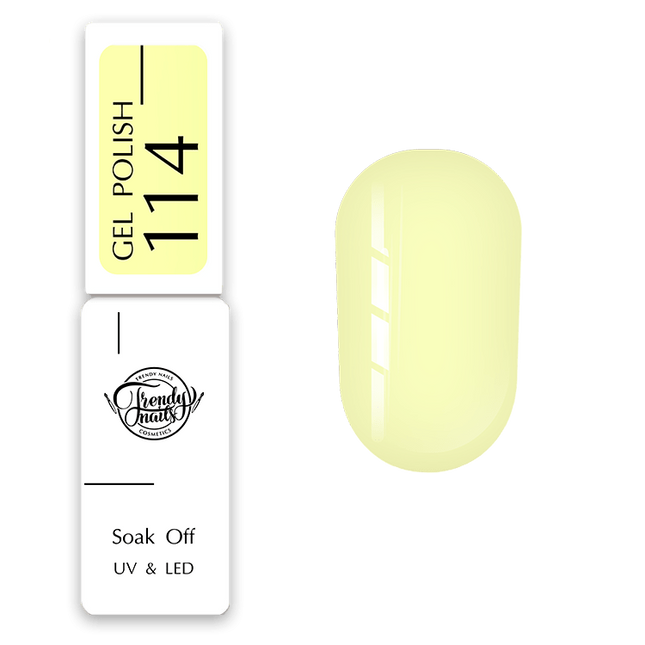 Trendy Nails Gel Polish 114, 8ml
