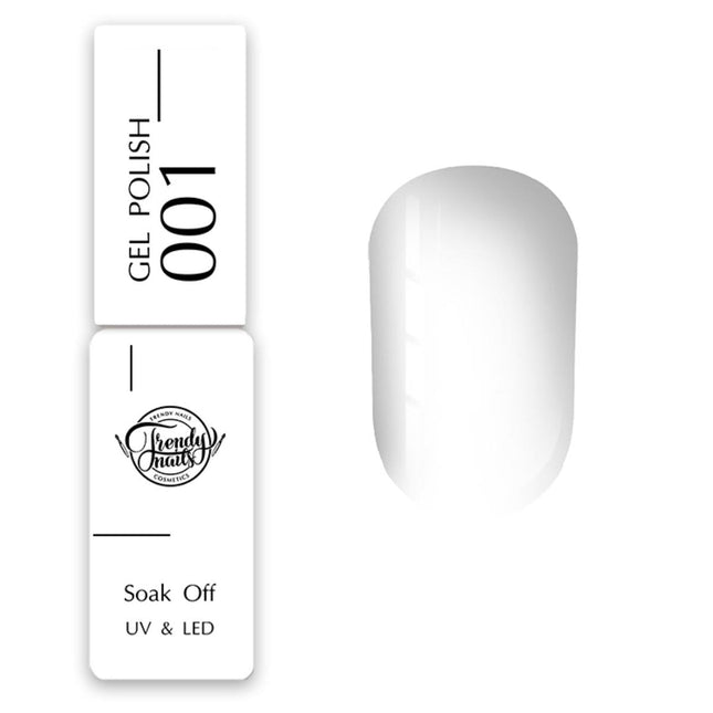 Trendy Nails Gel Polish 001, 8ml
