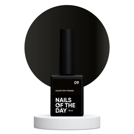 NAILSOFTHEDAY Color top Vitrage 09, 10ml